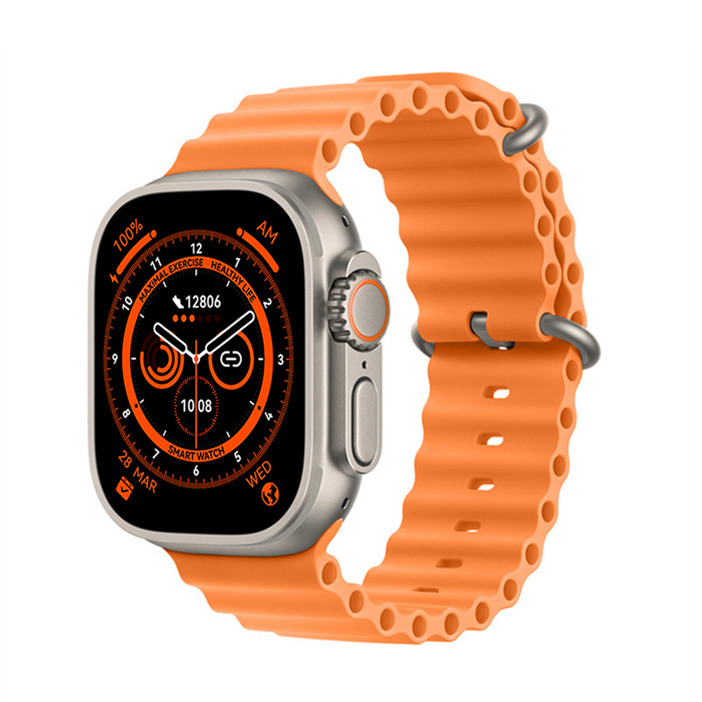 Reloj inteligente 8 Ultra Apple Watch Ultra IWO, Smartwatch Ultra NFC serie 8, Bluetooth, llamada, 2,08 pulgadas, inalámbrico, Fitness 8